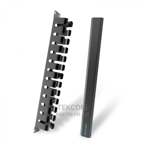 Vention U Cable Manager Black