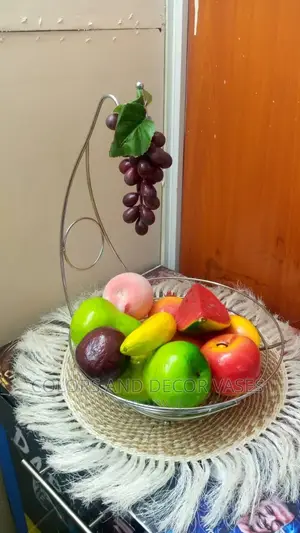 Artificial Fruits and Vase