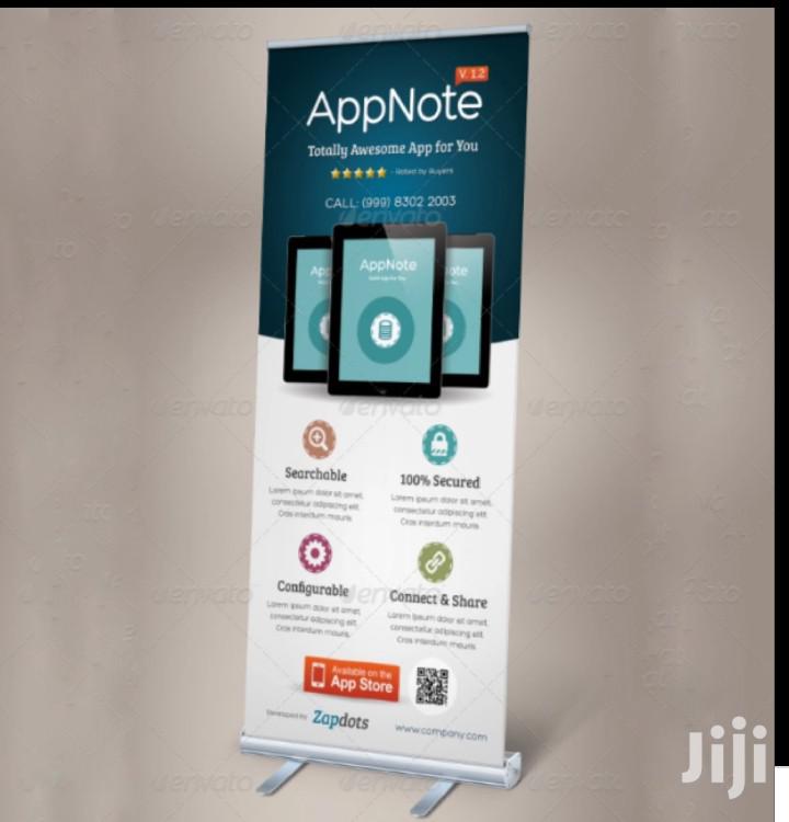 High Resolution Roll Up Banner