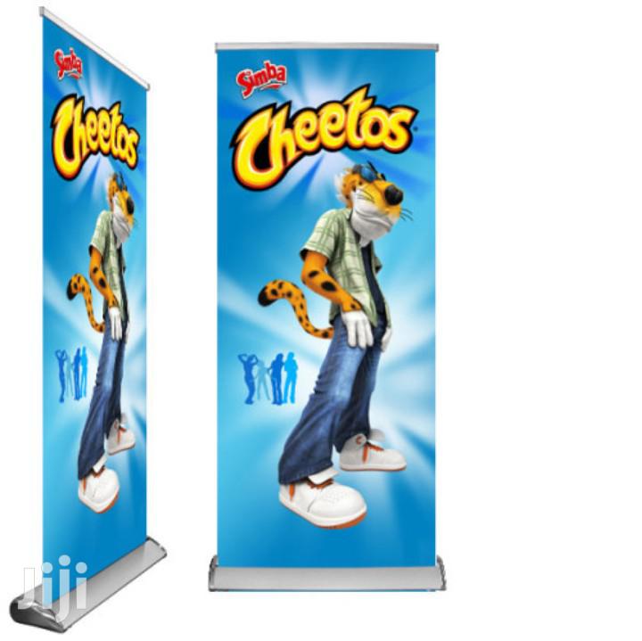 Strong Broad Base Banner Roll Up Banner