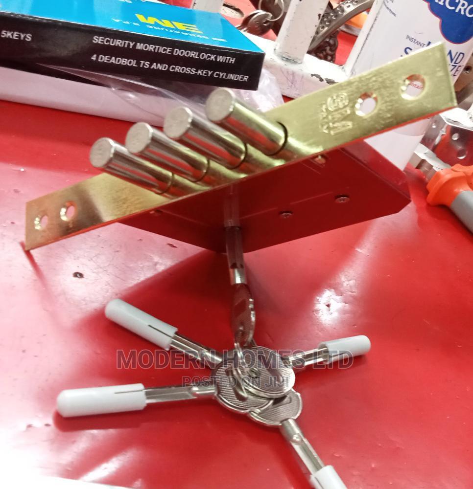 Four (4) Pin Deadlock Steel Door Locks in Nairobi Central Doors, Modern Homes Ltd Jiji.co.ke