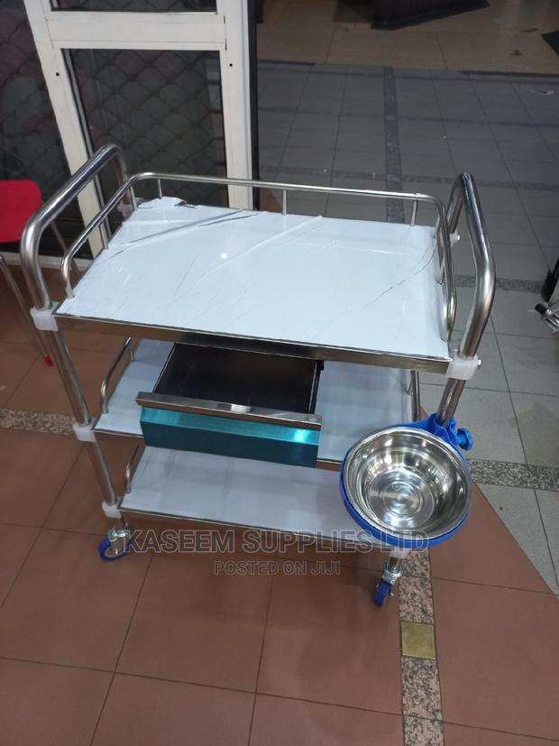 Three Shelf Medicine/Dressing Trolley - main view