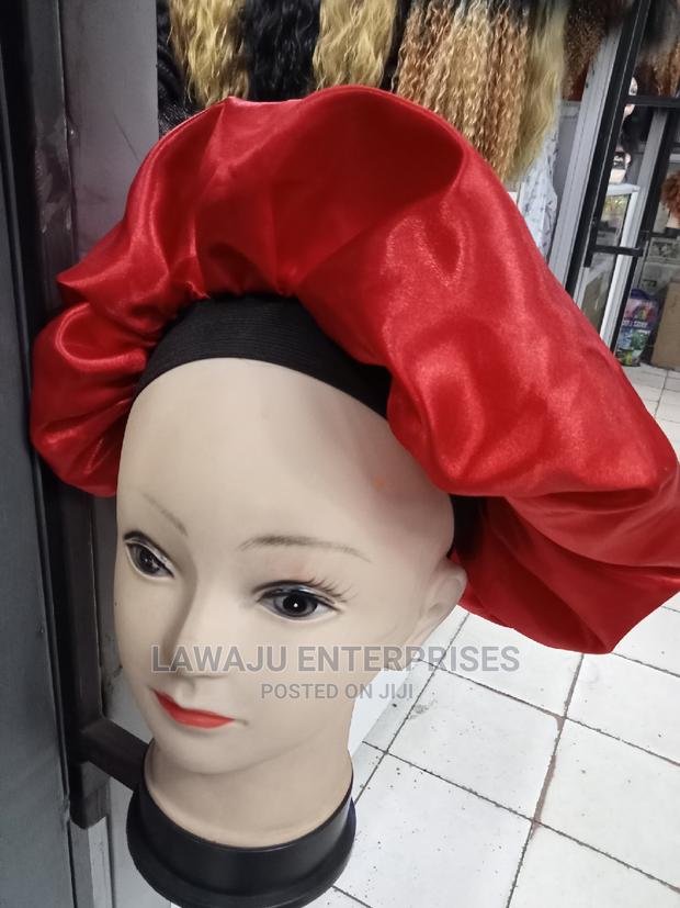 Black Band Sleeping Bonnet - main view