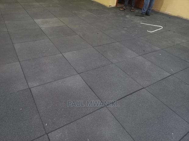 High Density Gym Flooring Tiles