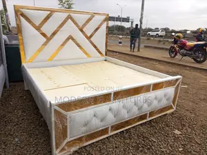 6/6 White Bed