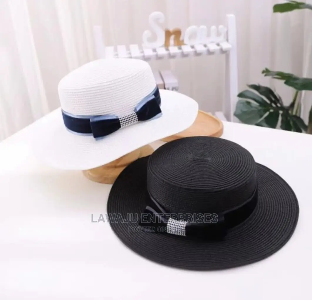 Ladies Bow Ribbon Hat