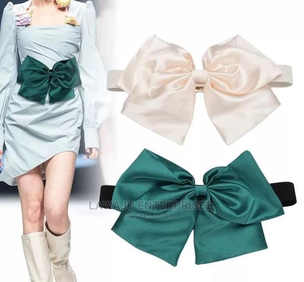 Bow Knot Waist Belt - 7cm - main view