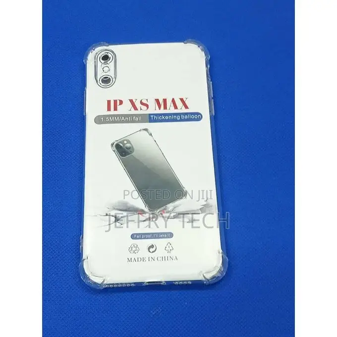 iPhone Xs Max Bumper Soft Silicone TPU Case Cover - Clear