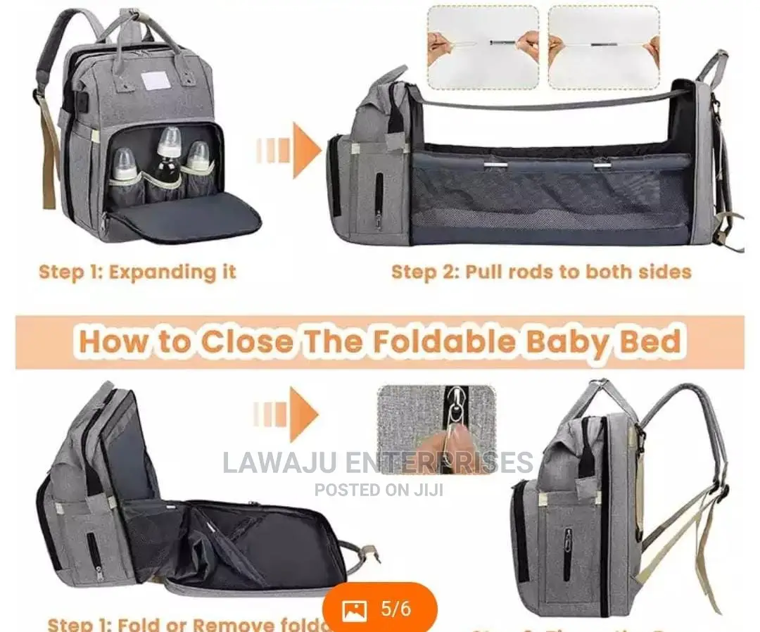 Multipurpose Baby Diaper Bag