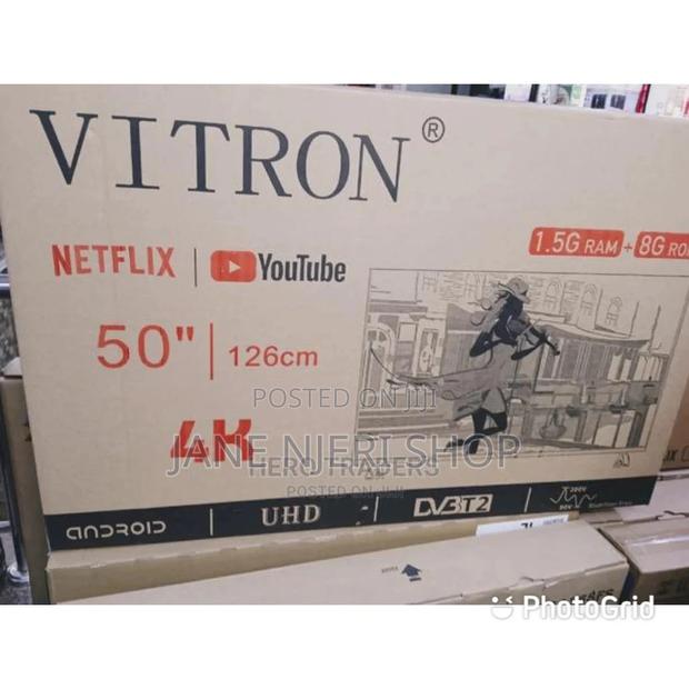 Vitron 50 Inches Smart Android Frameless - thumbnail 2