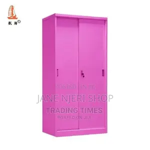 2 Column Wardrobe Metallic