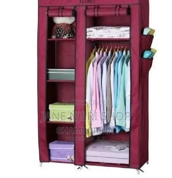 2 Column Wardrobe Metallic