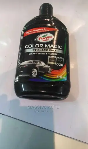 Colour Magic Jet Black Car Wax Available