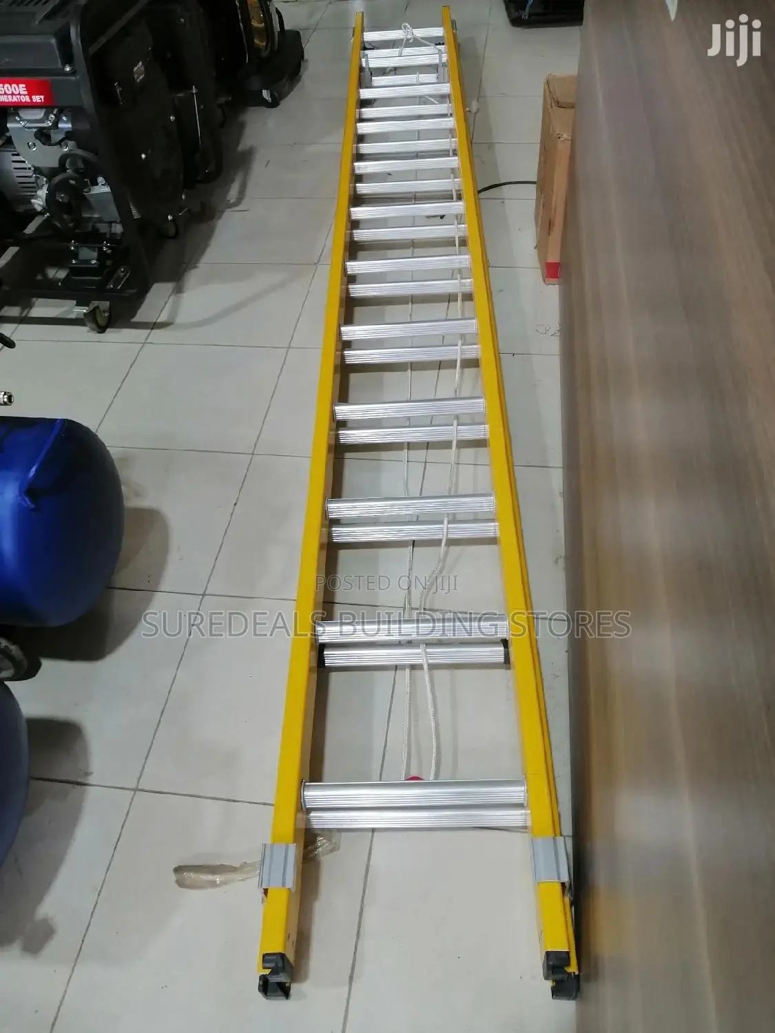Fibreglass Extension Ladder-7.4mtrs(2*12steps)