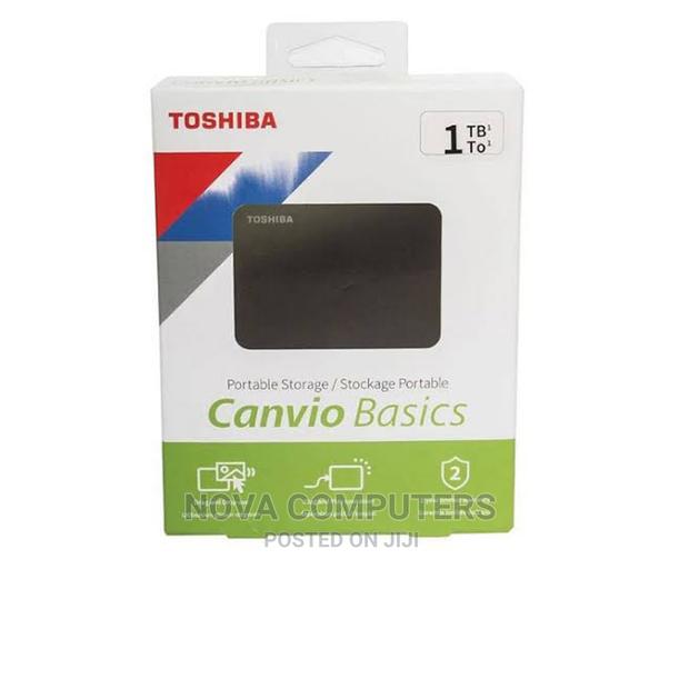 Toshiba 1tb External HDD - main view