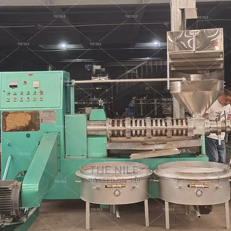 Model 100 Screw Press Multi-Stage Oil Press