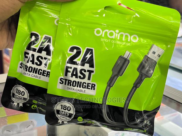 Oraimo Fast Chargers Data Cable.