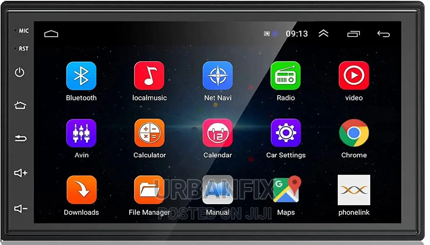 Android 10 Inch Car Radio With BT, USB Playstore, Maps