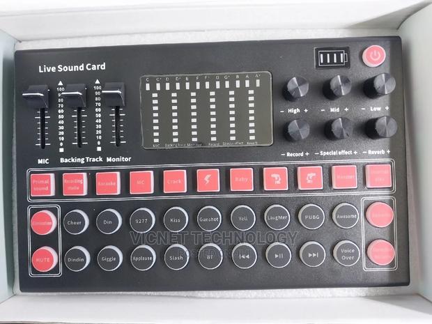 Mobile and Computer Professional Digital Sound Card Effect - main view