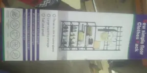 Simple Floor Clothes Rack