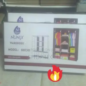 Nunix Mettalic Portable Wardrobe