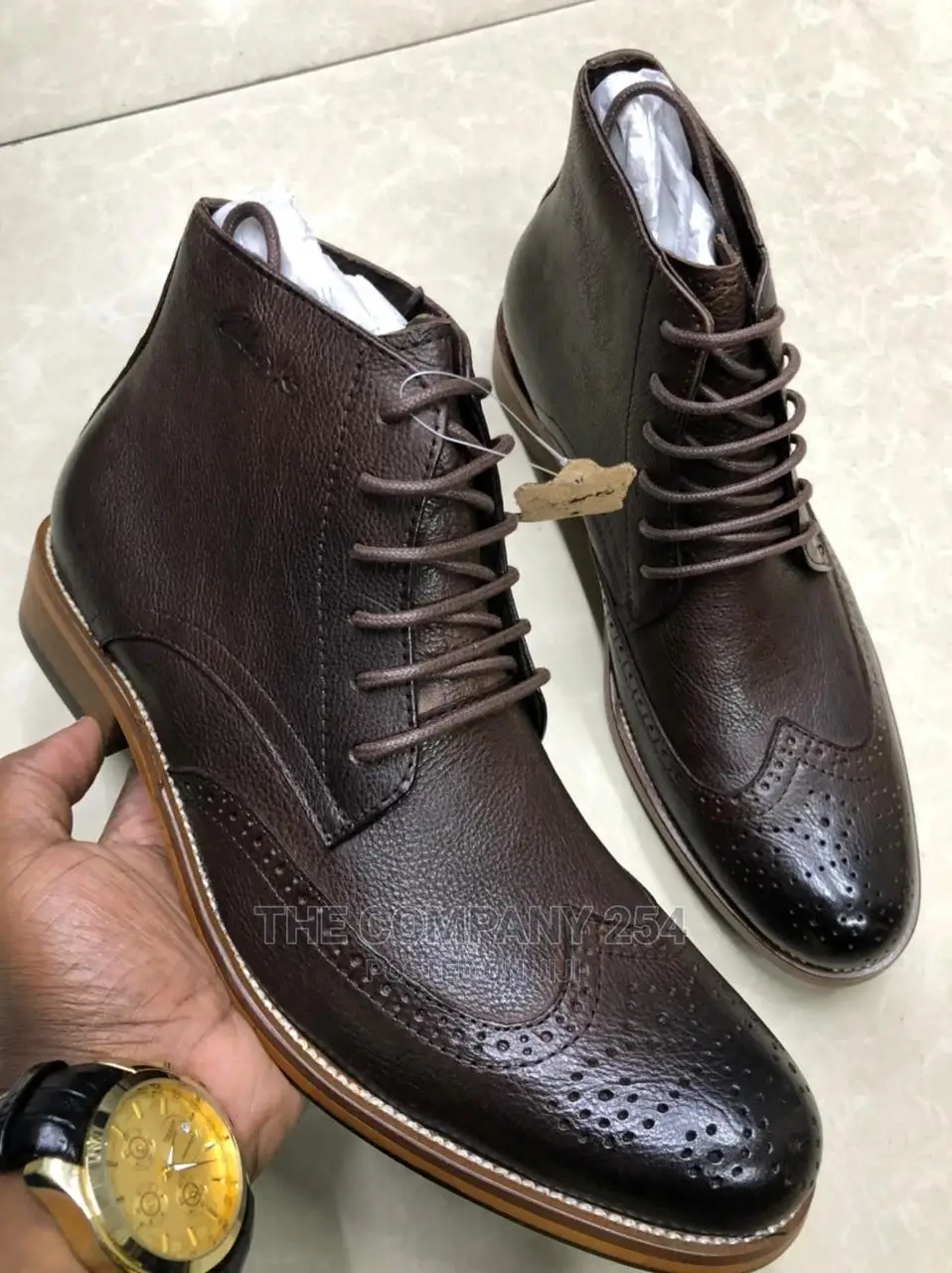 Clarks Leather Boots