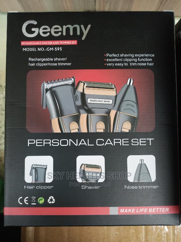 New Rechargeable Electric Shaver Trimmer Personal Care Set - main view