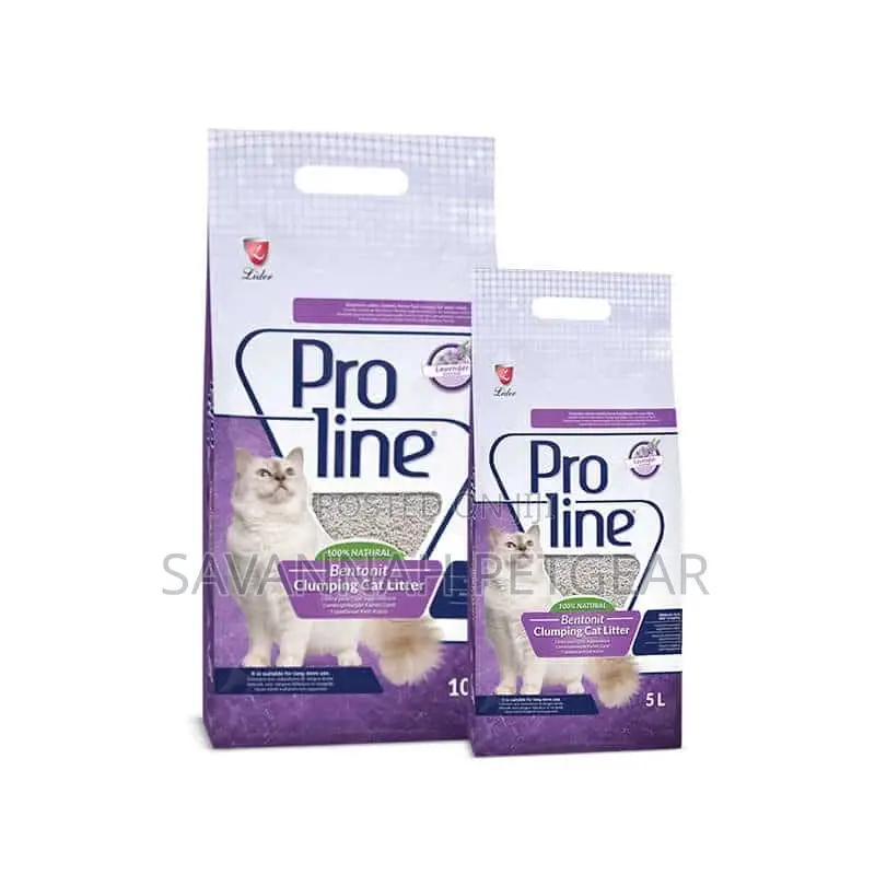 Proline Lavender Scented Clumping Cat Litter 10l