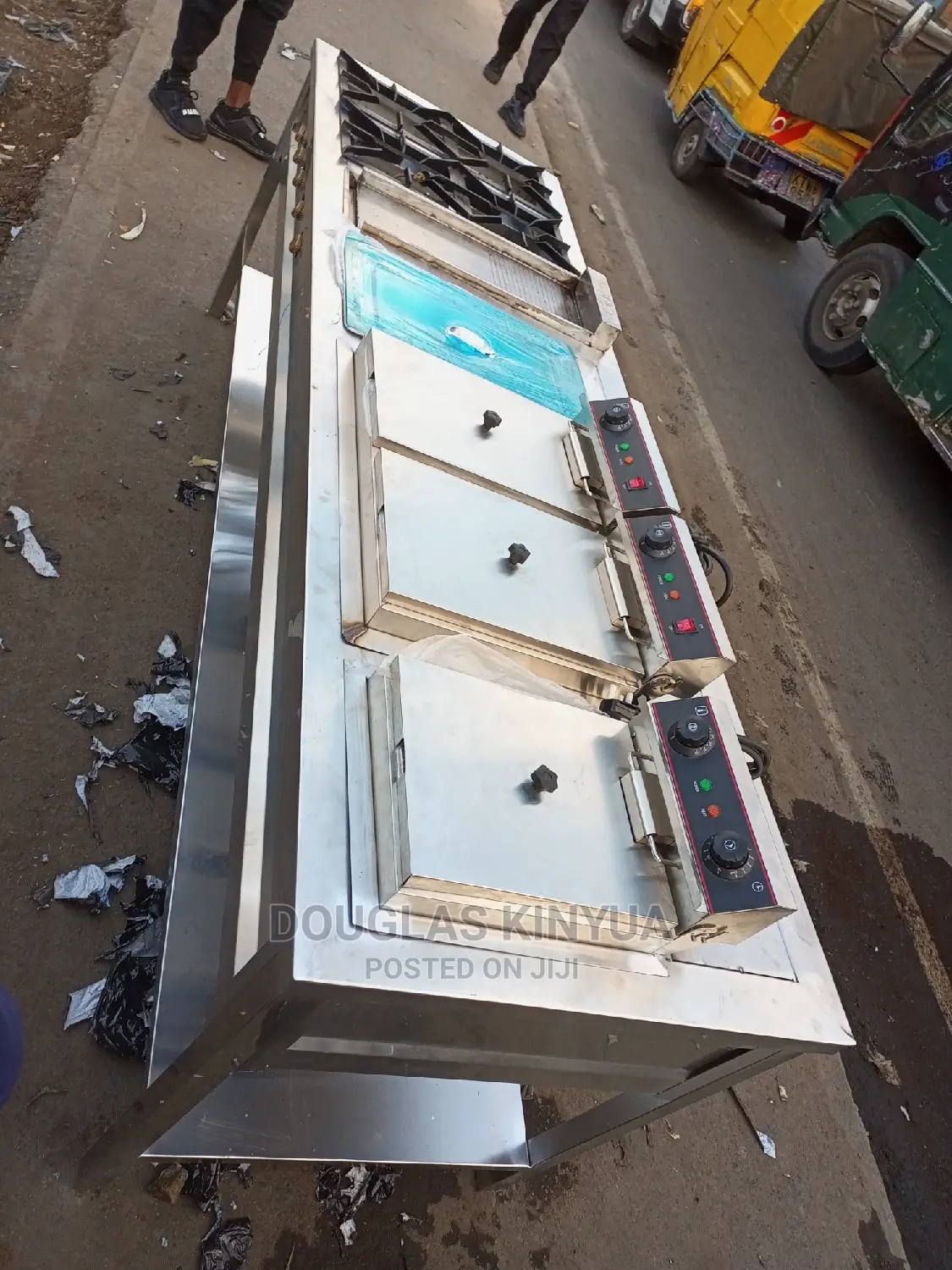 Combined Cooking Unit ( Stainless Steel Make)