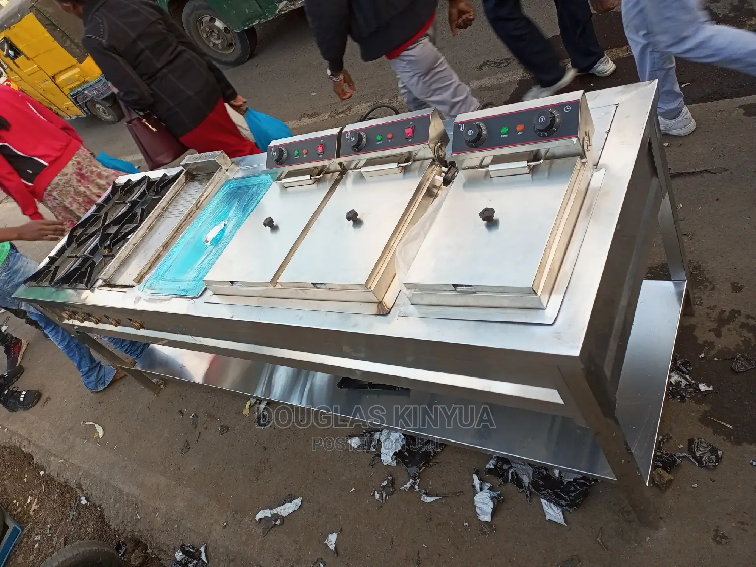 Combined Cooking Unit ( Stainless Steel Make)