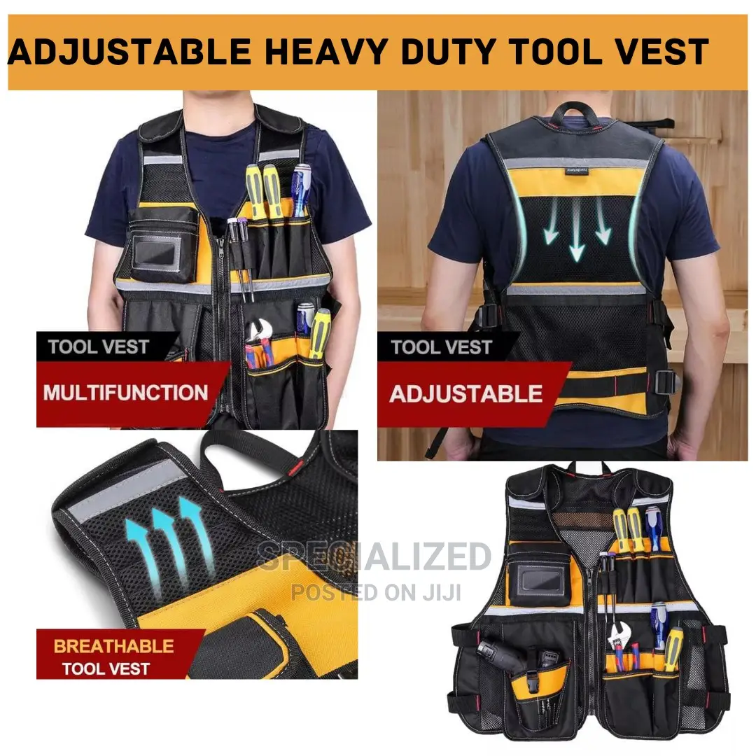 Heavy Duty Tool Vest