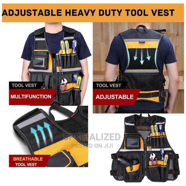 Heavy Duty Tool Vest - main view