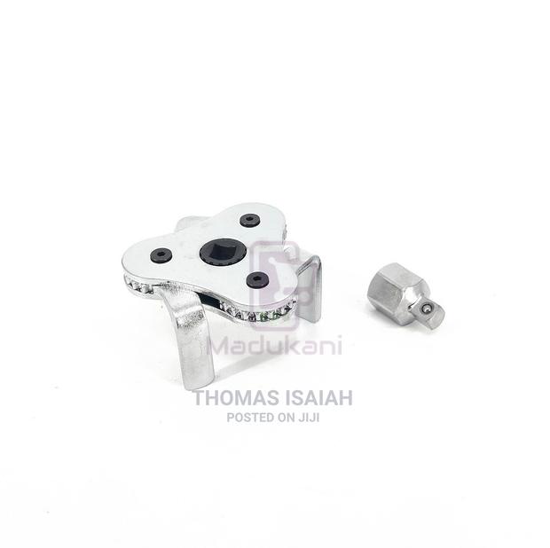 Flat Claw Oil Filter Wrench With Wrench Adapter