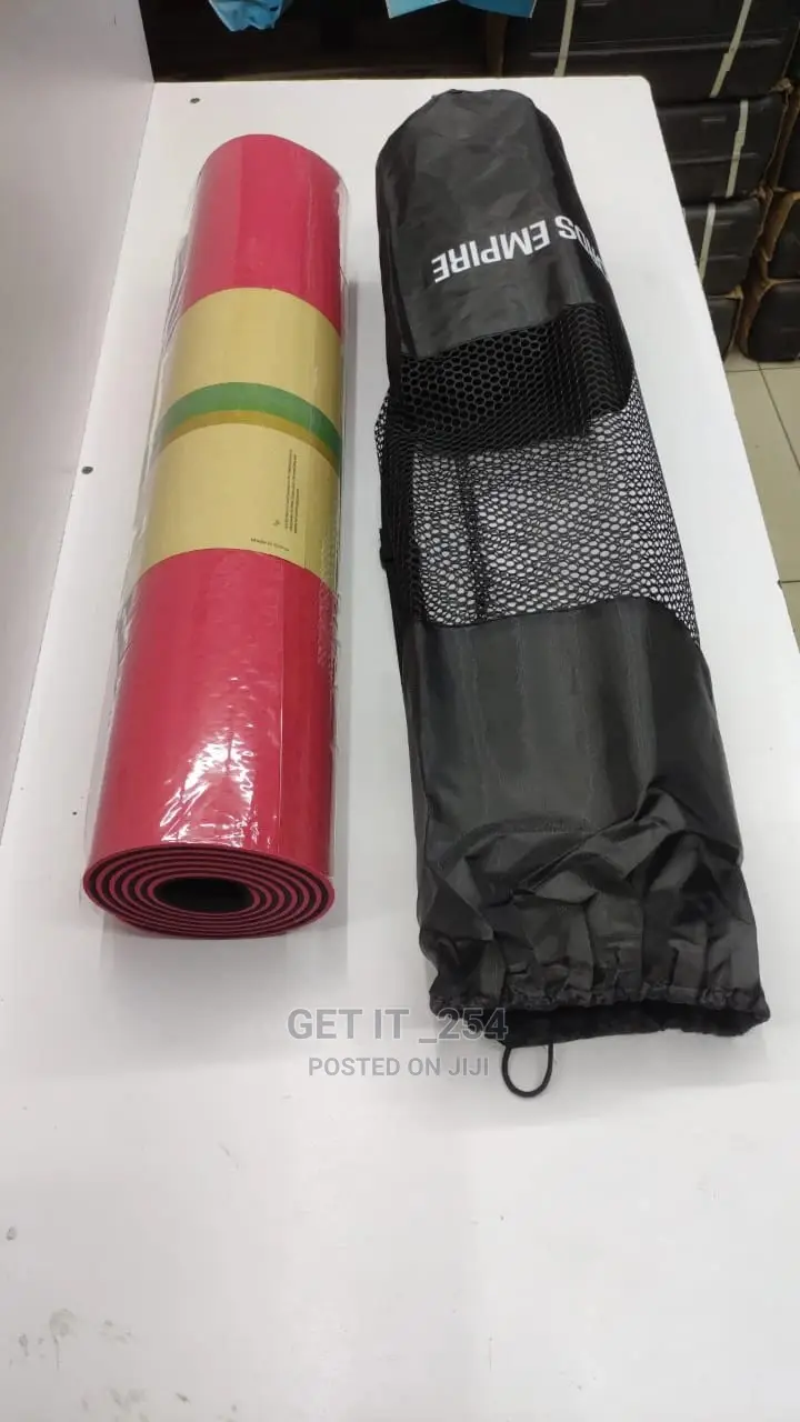 Yogamat With a Carrier Bag