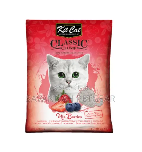 Kit Cat Classic Clump Cat Litter,10 Fragrances