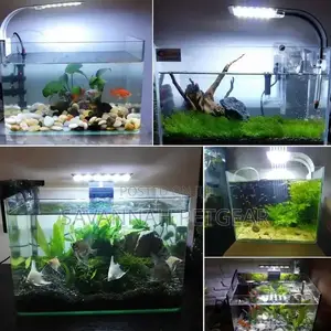 Clip on Blue White LED Aquarium Light 32cm