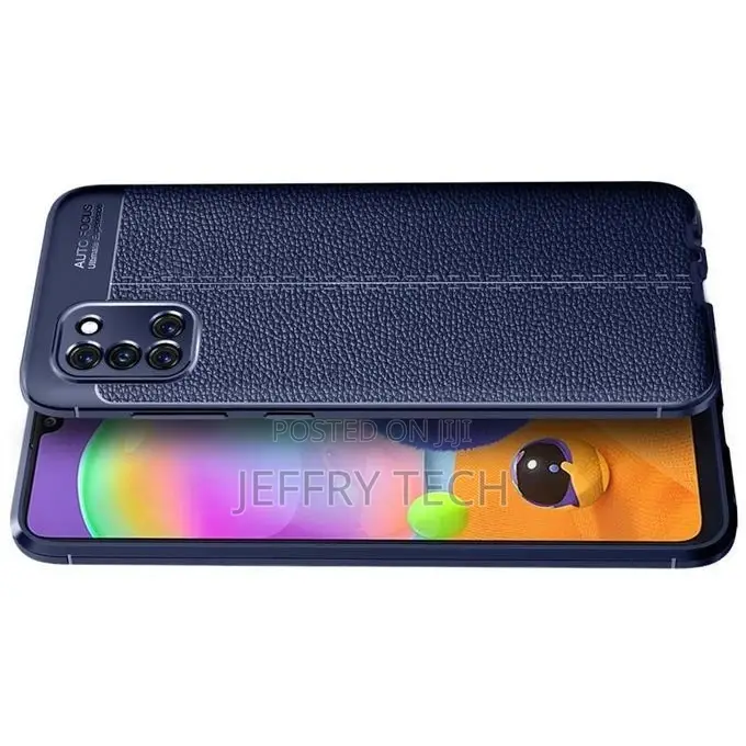Autofocus Back Case for Samsung Galaxy A31 - Dark Blue