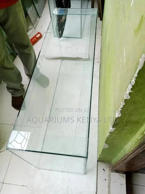 Aquarium Glass Tank, Empty - main view