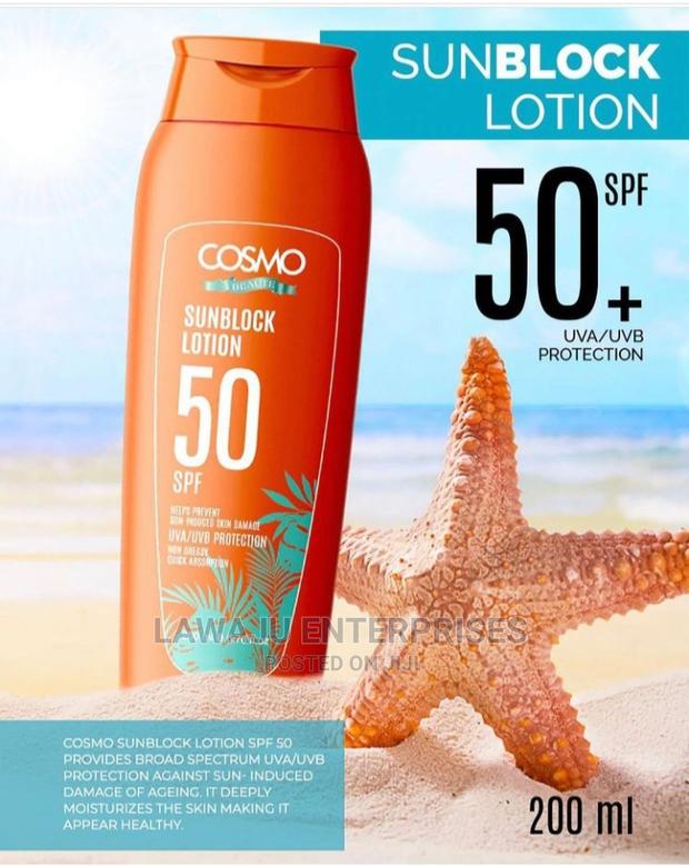 Cosmo Sunblock Lotion Sunscreen SPF 50 - main view