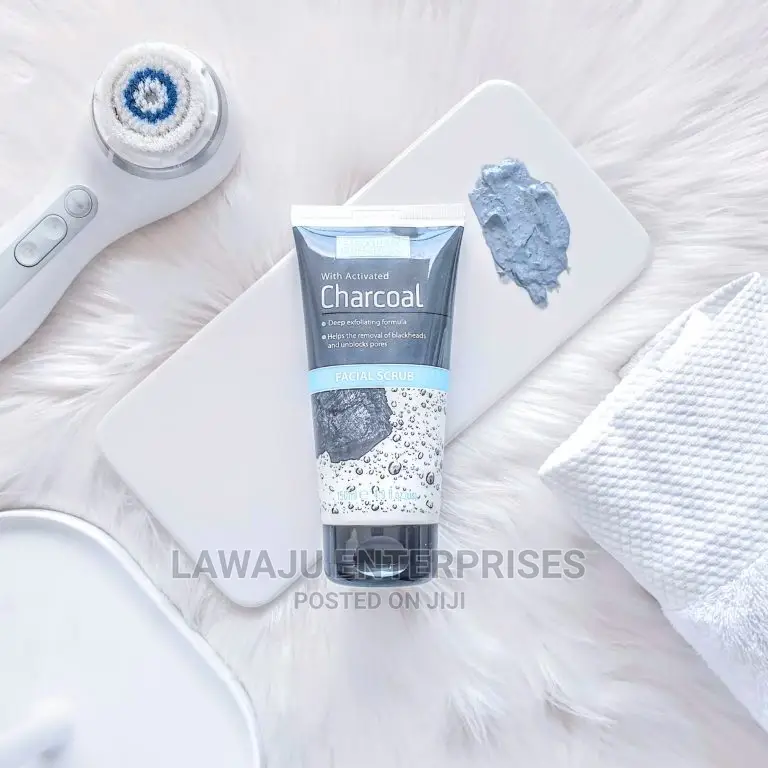 Beauty Formulas With Activated Charcoal Facial Scrub