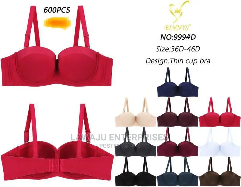 Binnys Bridal Lingerie Padded Convertible Strapless Bra