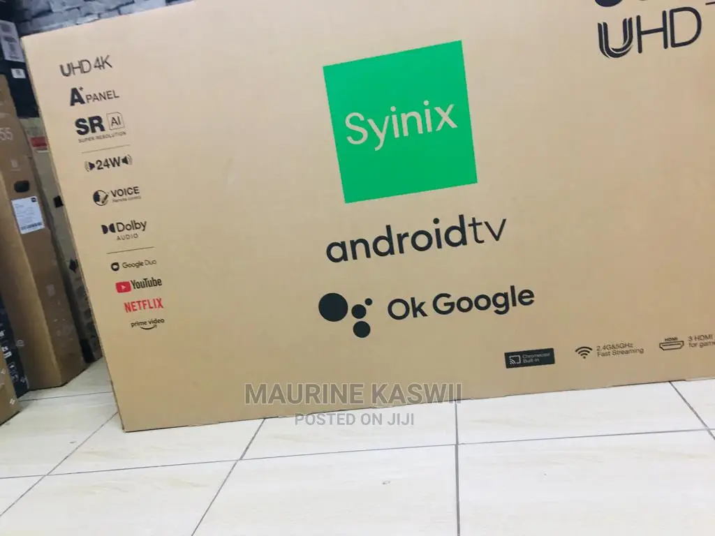 Syinix 55 Inch UHD Smart TV