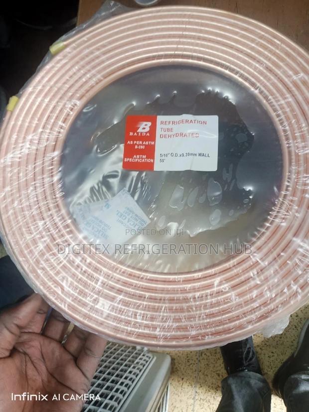 Gas Circulation Copper Pipes - main view