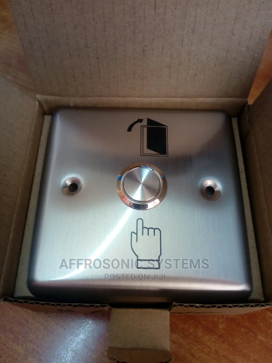 Metalic Exit Button