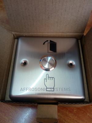 Metalic Exit Button - main view