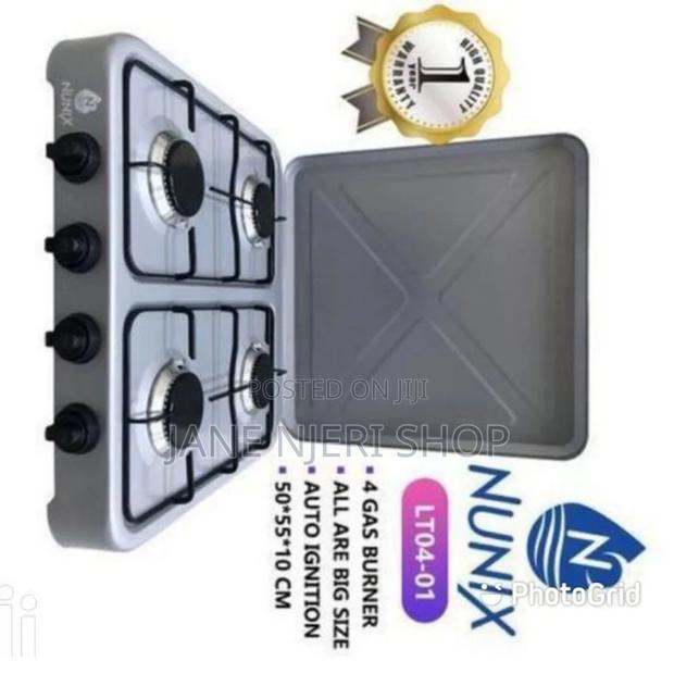 Nunix 4 Burner Top Table - main view