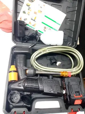 Car Washing Machine Pressure Gun With Two Batteries
