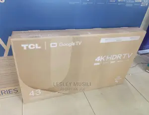 Tcl 43" HDR Google Tv