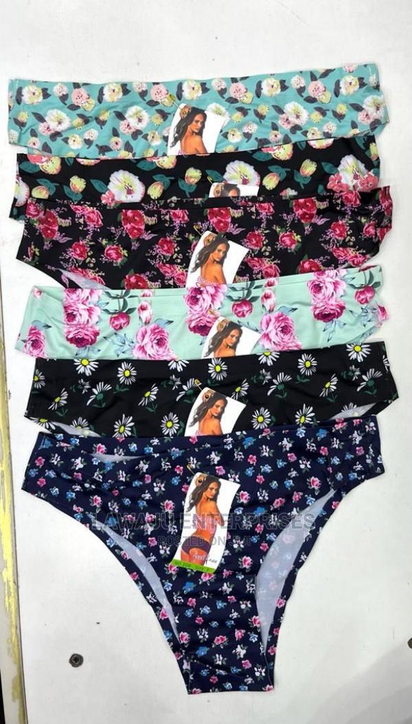 3pcs Floral Seamless Panties - main view