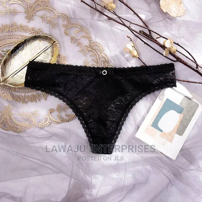 Breathable Soft Skin Friendly Lace Panties - (Set of 3)